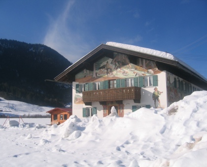 Winteransicht Haus